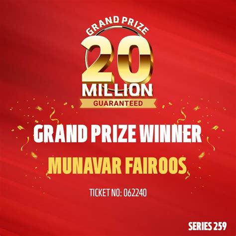 big ticket winner 259 today|New Year's Eve 2023 Big Ticket Results .